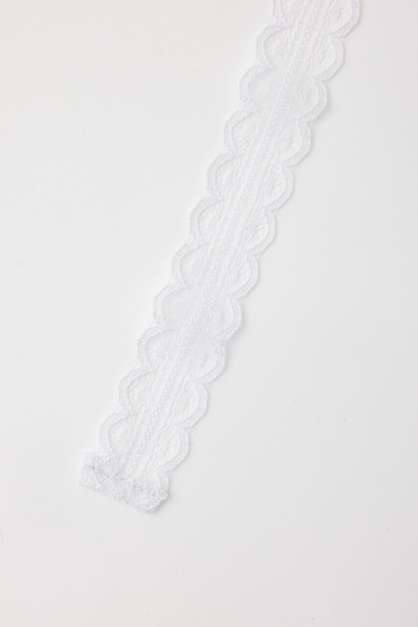 rienda「レースフェイクレザーチョーカーコンビリボン」|ネックレス|