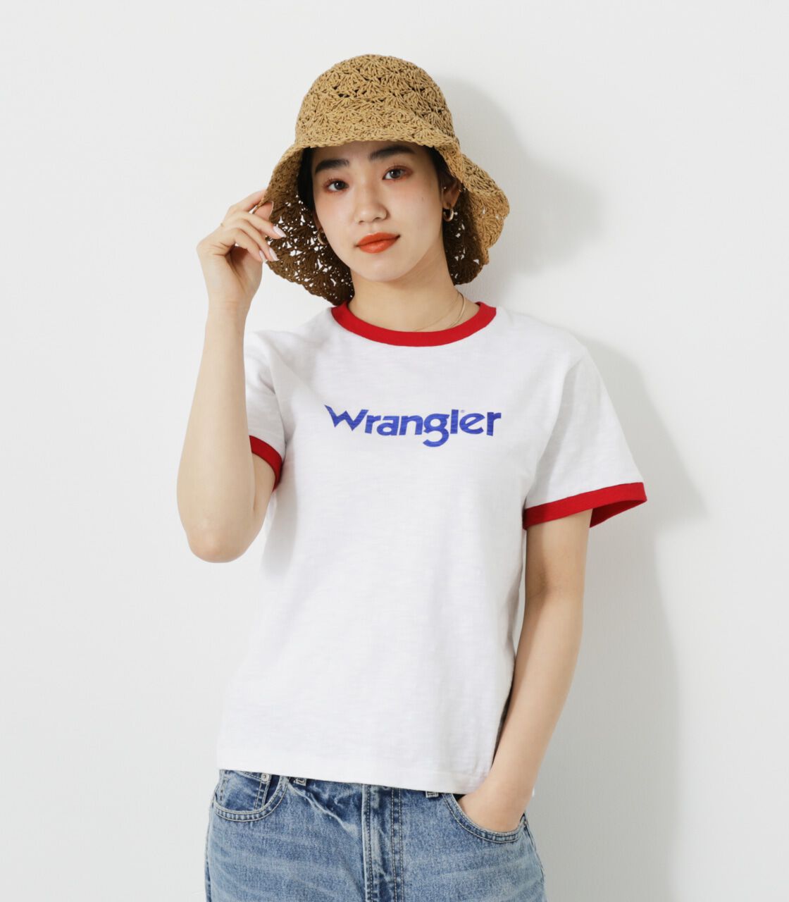 RODEO CROWNS「WranglerリンガーTシャツ」|Tシャツ・カットソー|