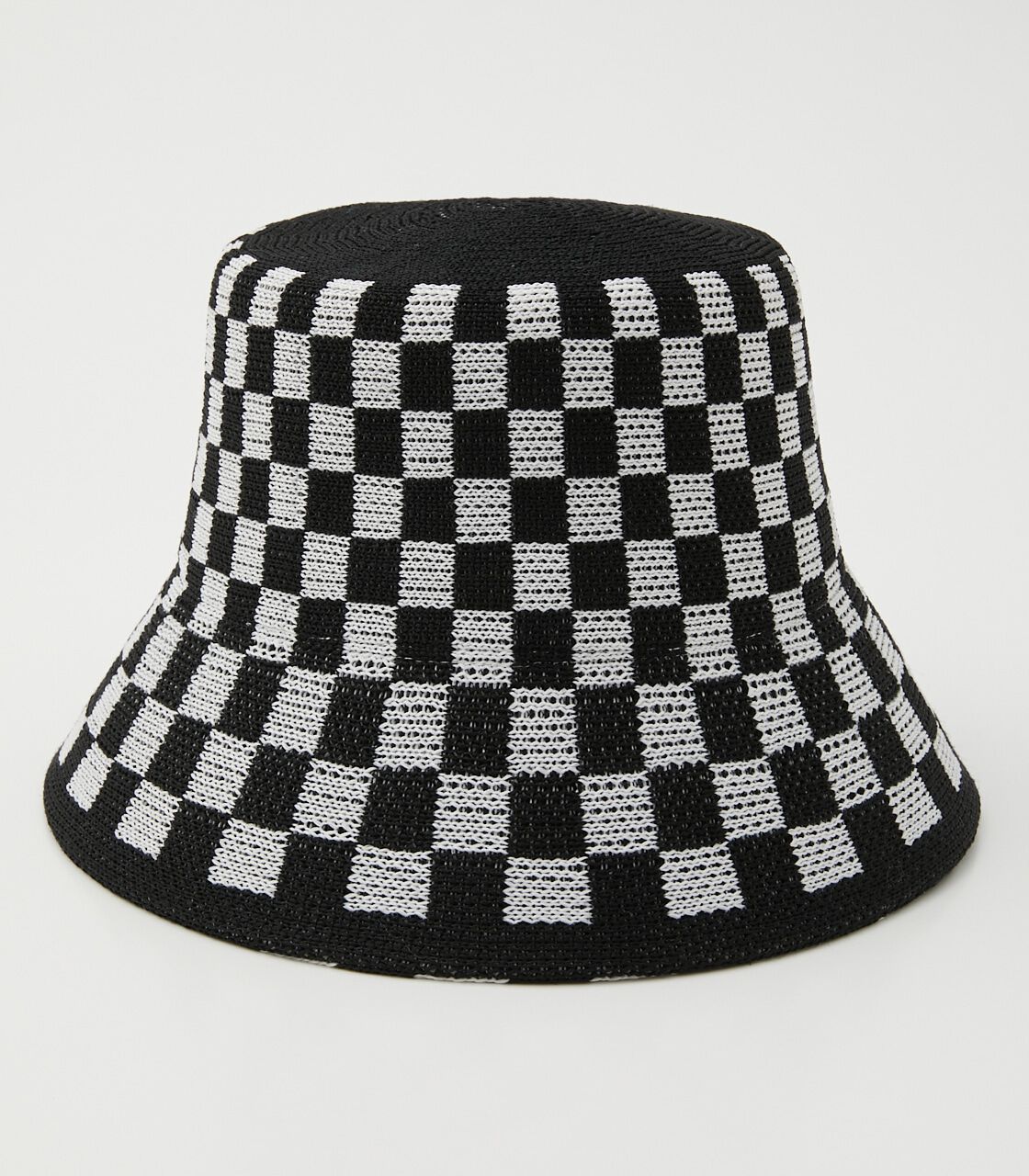 RODEO CROWNS「CHECKERED FLAG HAT」|ピアス|柄BLK5