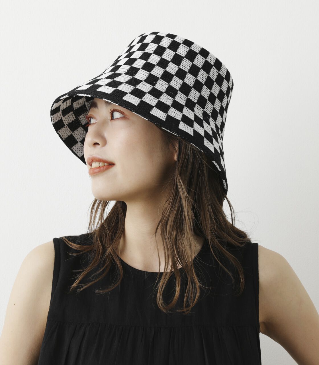RODEO CROWNS「CHECKERED FLAG HAT」|ピアス|