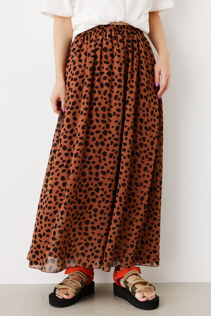 RODEO CROWNS「アニマルアソートプリントスカート」|スカート|