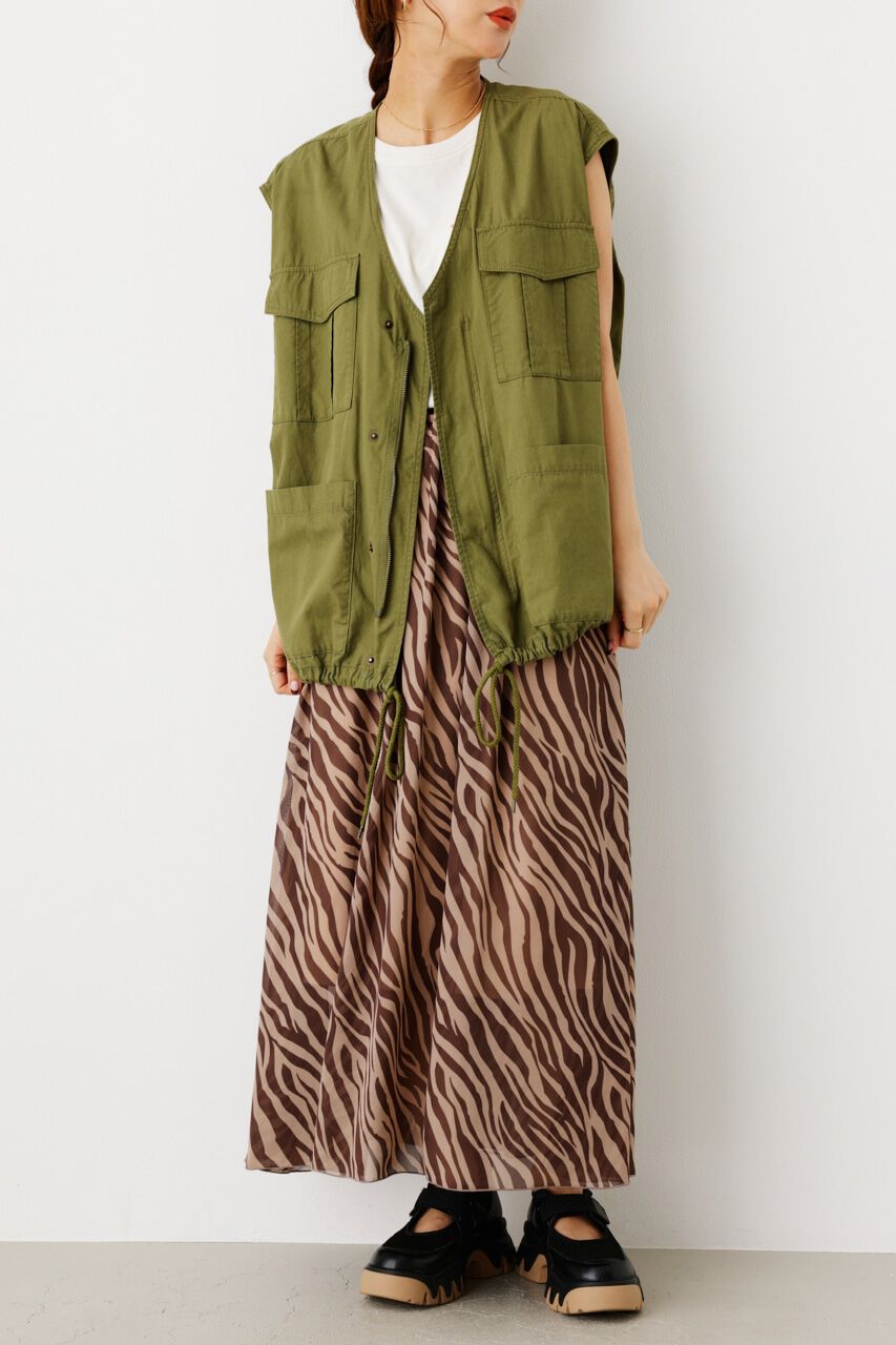 RODEO CROWNS「アニマルアソートプリントスカート」|スカート|