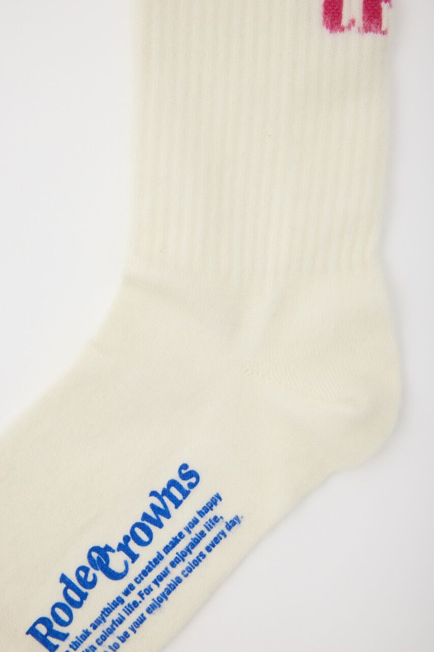 RODEO CROWNS「シャギーメッセージロゴソックス」|その他|