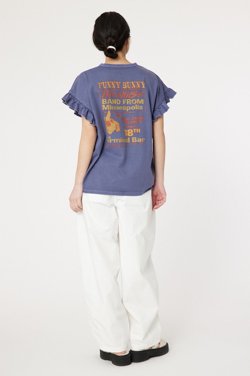 RODEO CROWNS「Vintage Flyerフリル Tシャツ」|Tシャツ・カットソー|