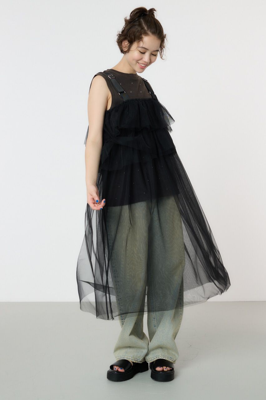 RODEO CROWNS「ティアードチュールワンピース」|ワンピース|