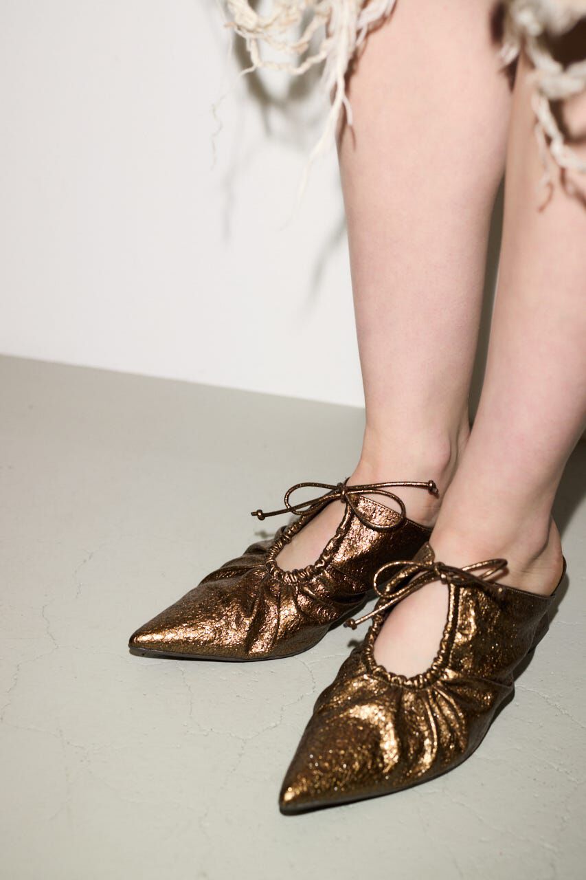 SLY「GATHER HOLE ミュール」|サンダル|