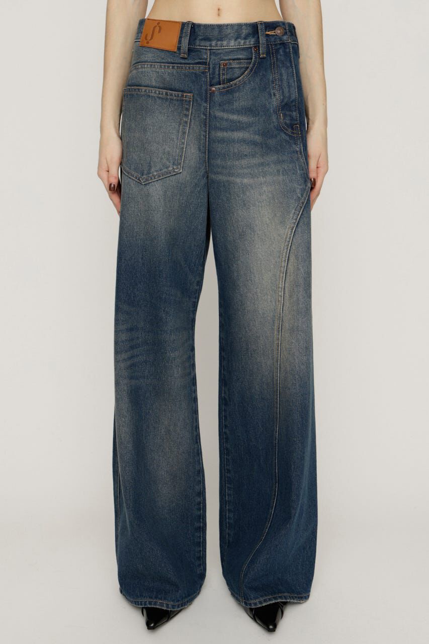 SLY「BACK TO FRONT DENIM パンツ」|デニム|