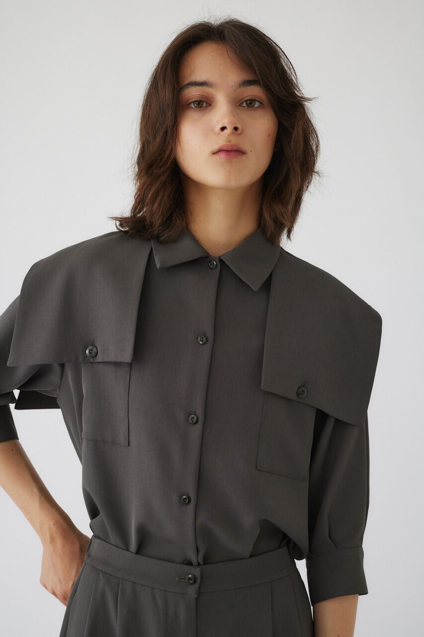 RIM.ARK 「Flap pocket SH」|シャツ・ブラウス|GRY