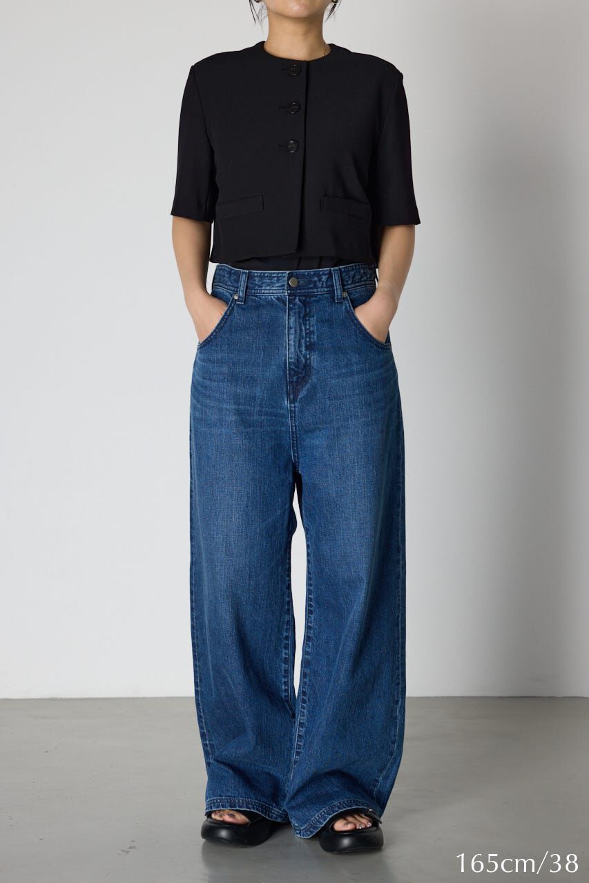 RIM.ARK 「Middle straight blue denim」|デニム|