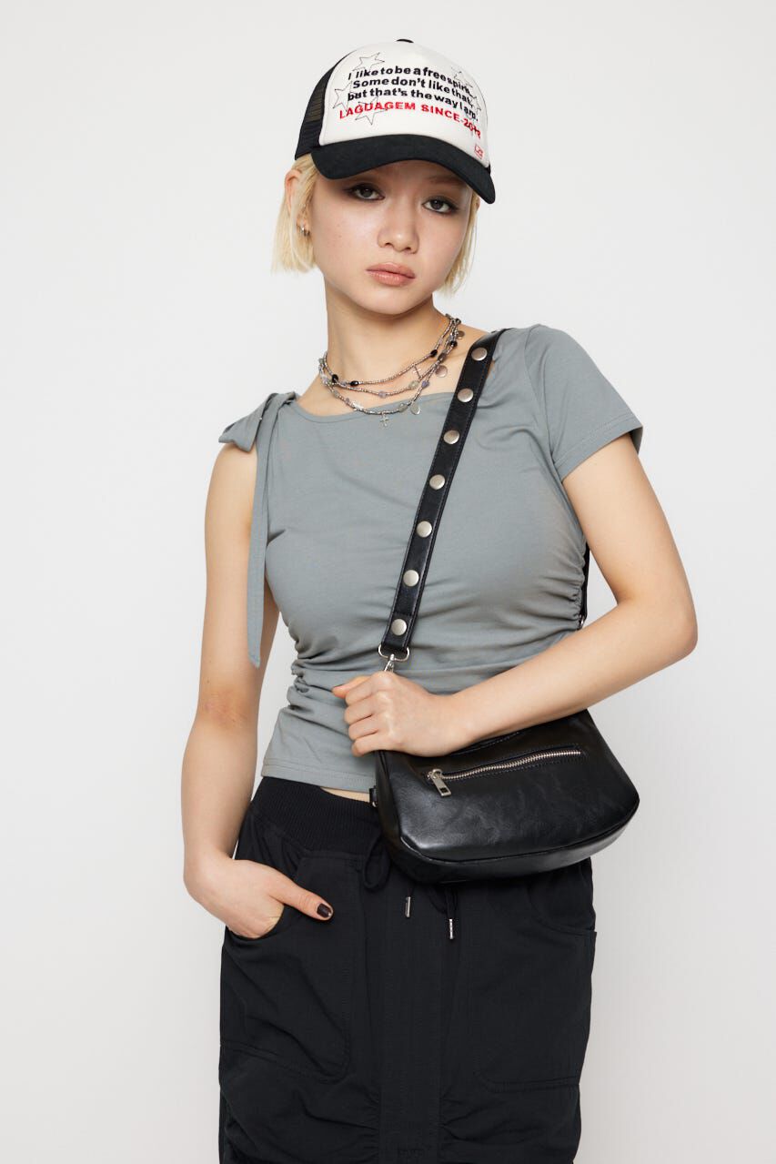 LAGUA GEM「STUDS BELTED ショルダーバッグ」|その他|