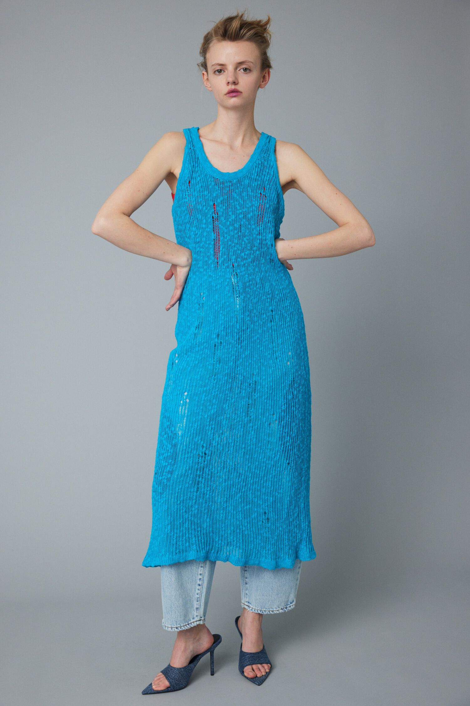 HeRIN.CYE「2way knit dress」|ワンピース|