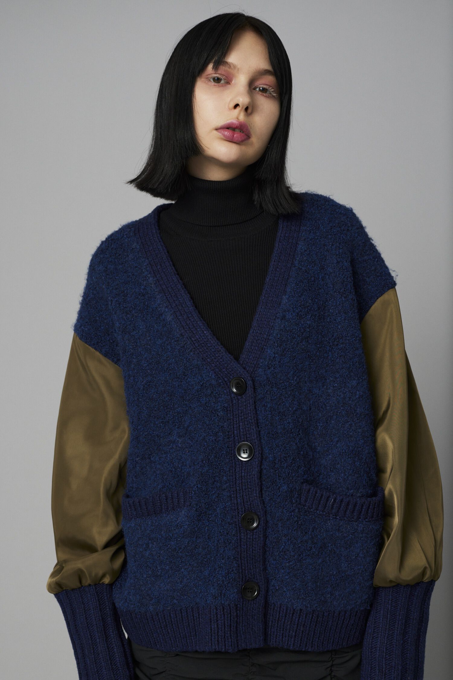 HeRIN.CYE「Docking cardigan」|カーディガン|NVY