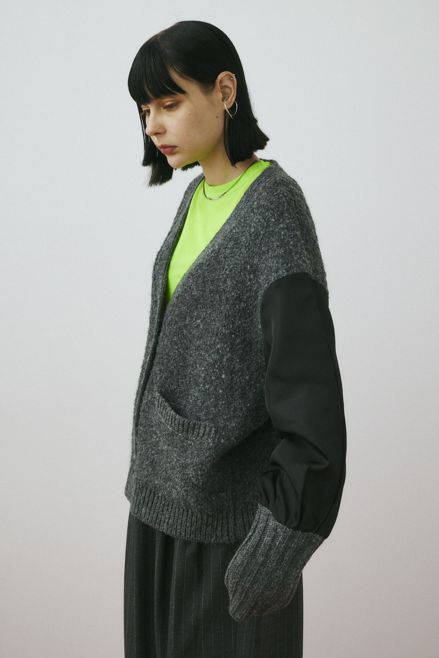 HeRIN.CYE「Docking cardigan」|カーディガン|