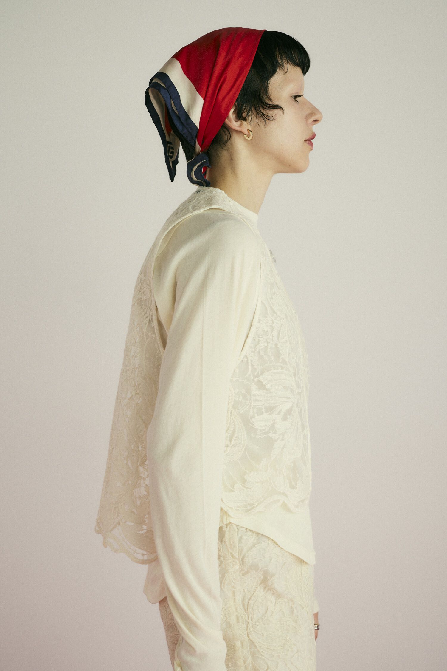 HeRIN.CYE「lace vest」|シャツ・ブラウス|