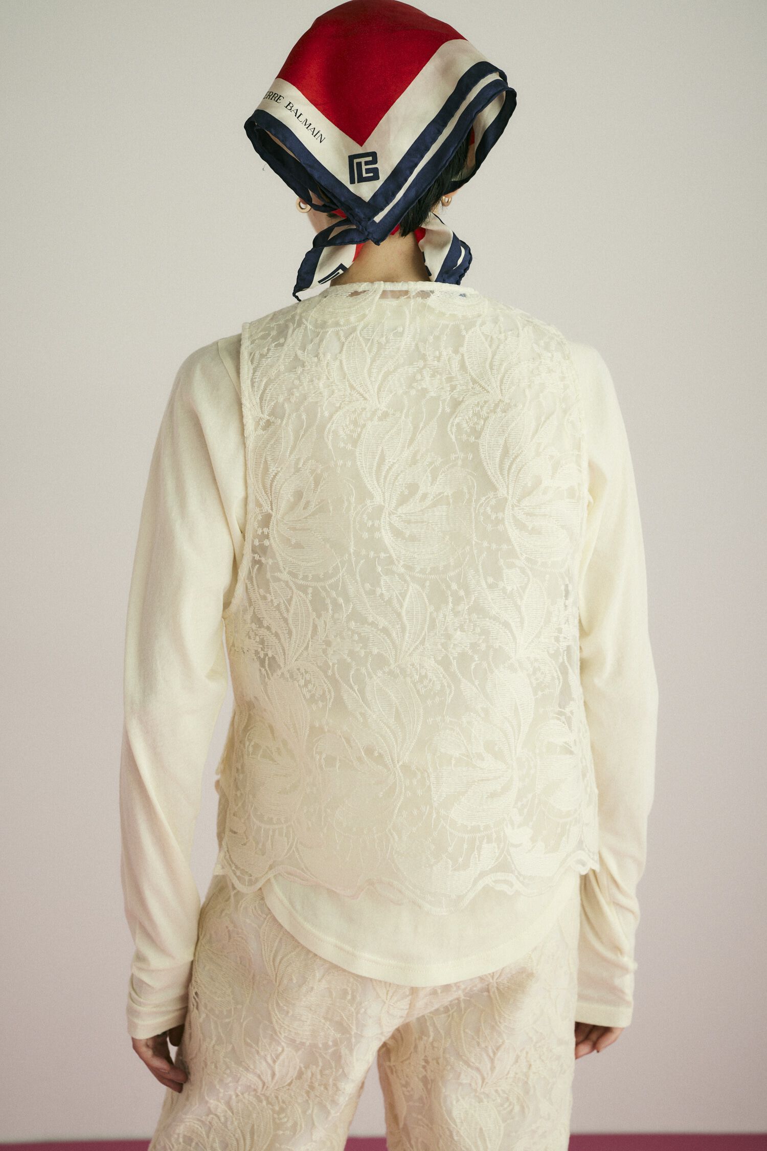 HeRIN.CYE「lace vest」|シャツ・ブラウス|