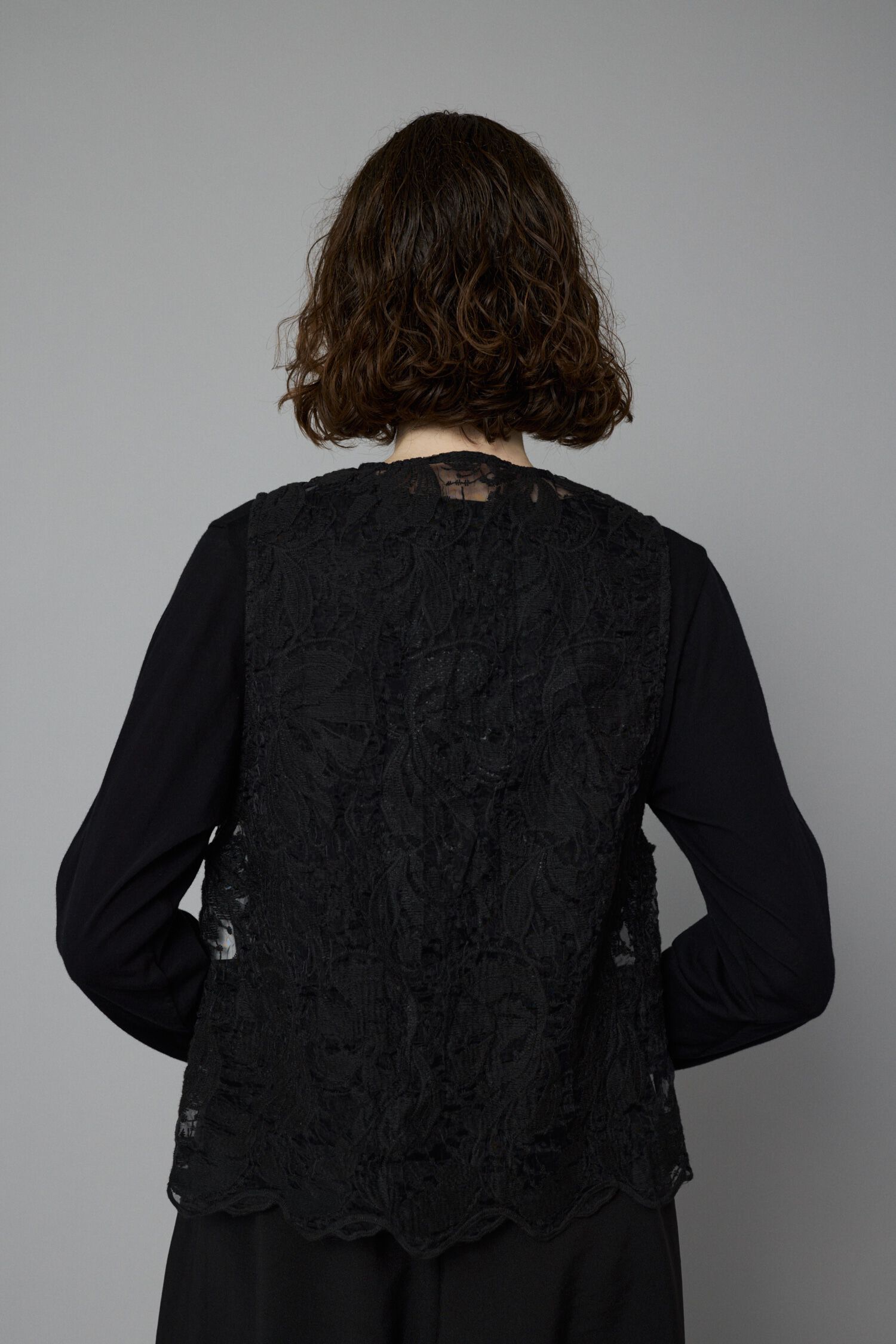 HeRIN.CYE「lace vest」|シャツ・ブラウス|