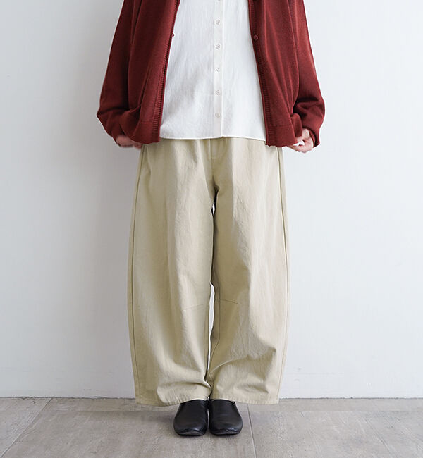 休日と詩「ホエールパンツ」|その他|ライトベージュ