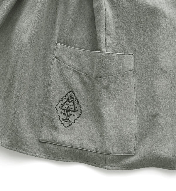 オオカミとフクロウ「オオカミと読書灯の星たち」|シャツ・ブラウス|