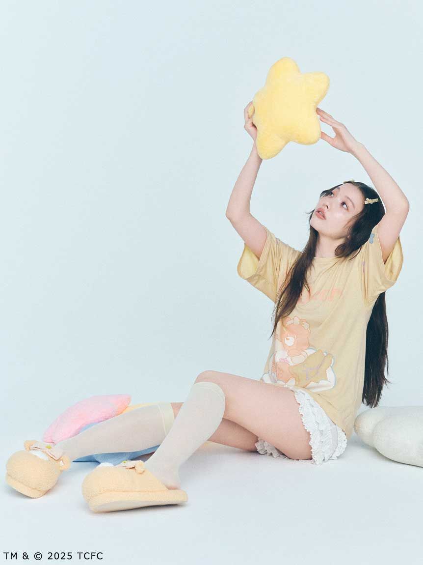 SNIDEL HOME「【Care Bears(TM)】ニットスリッパ」|ルームシューズ|