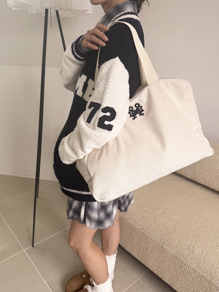 SNIDEL HOME「【WEB限定カラーあり】ビッグボストンバッグ」|ボストンバッグ|