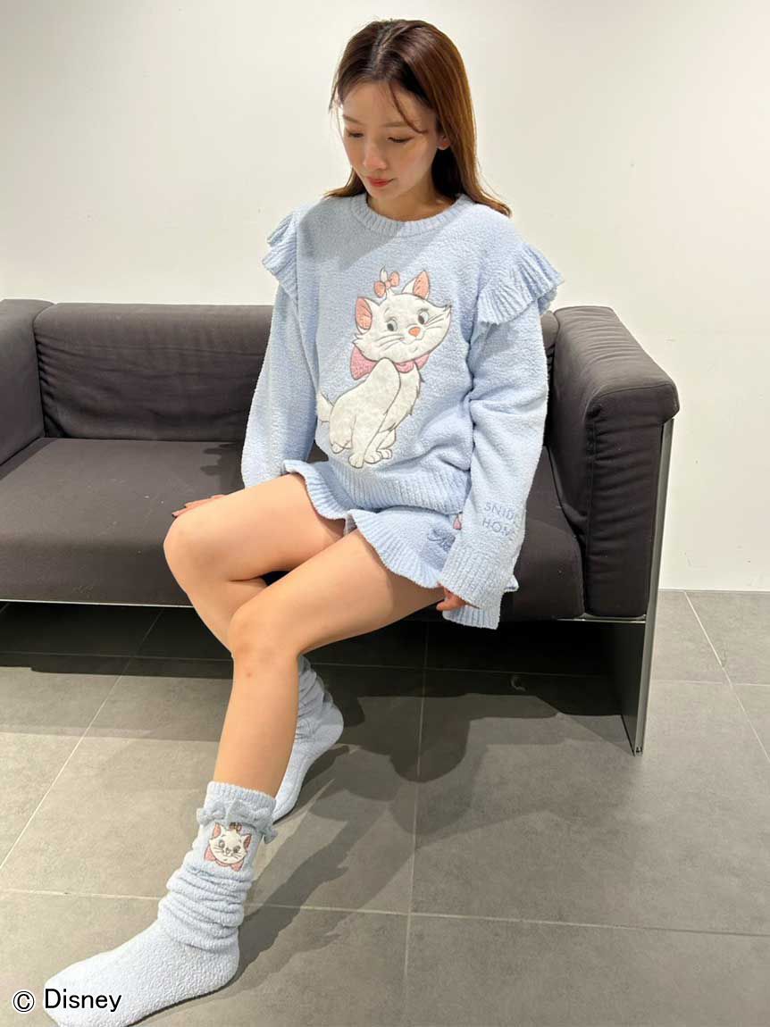 SNIDEL HOME「【WEB＆一部直営店舗限定カラーあり】【The Aristocats】ニットショートパンツ」|ルームウェア|