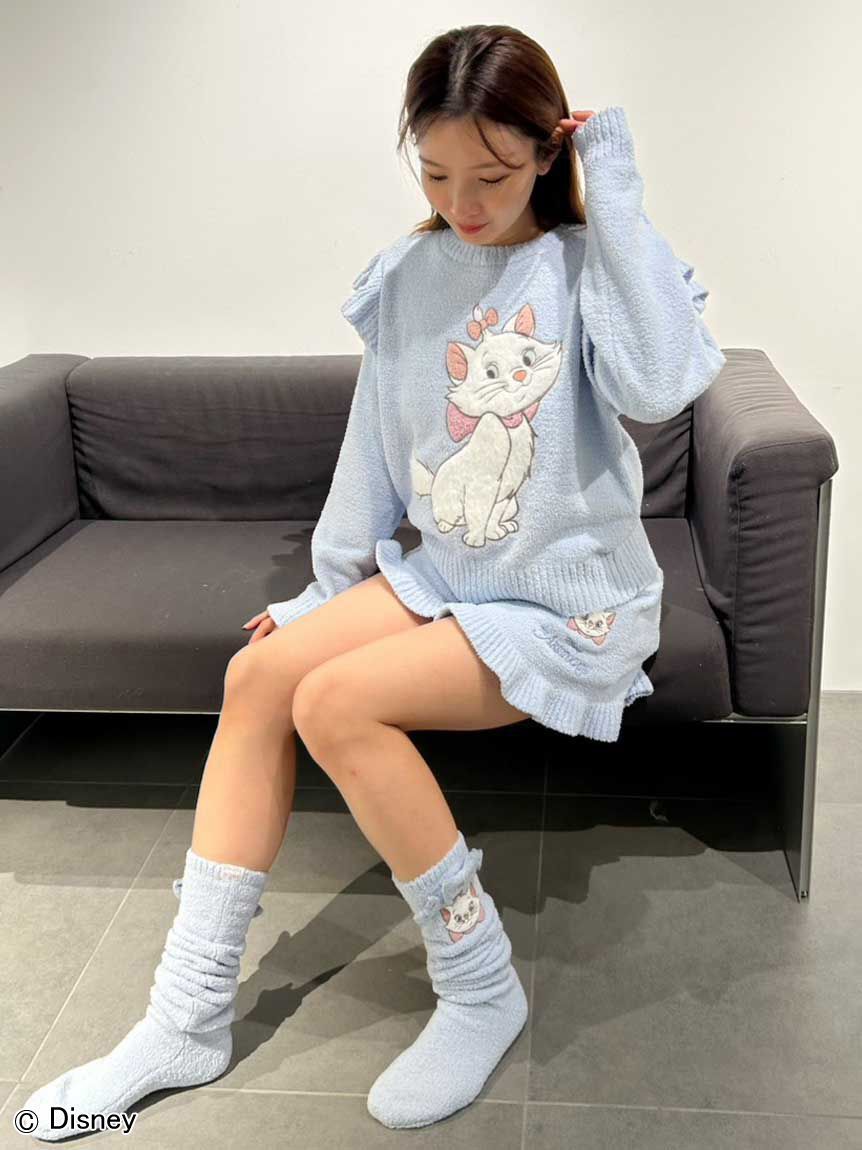 SNIDEL HOME「【WEB＆一部直営店舗限定カラーあり】【The Aristocats】ニットショートパンツ」|ルームウェア|