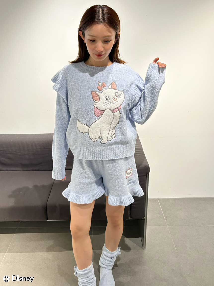 SNIDEL HOME「【WEB＆一部直営店舗限定カラーあり】【The Aristocats】ニットショートパンツ」|ルームウェア|