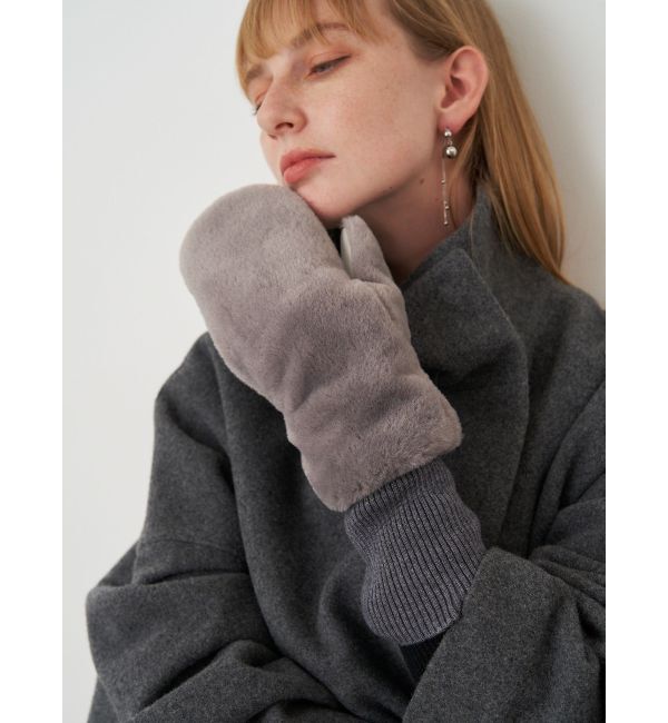 ELENDEEK「FUR MITTEN」|手袋|