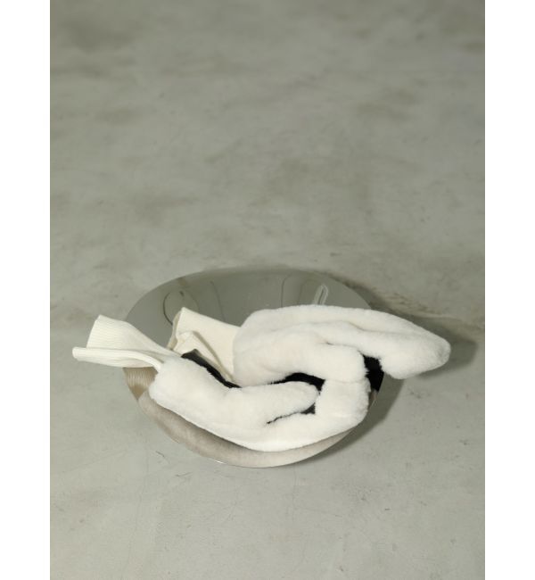 ELENDEEK「FUR MITTEN」|手袋|