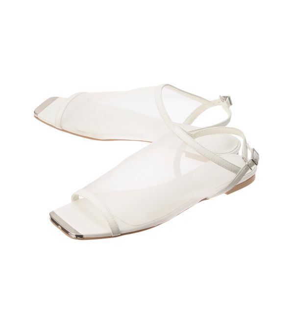 ELENDEEK「SHEER FLAT SANDAL」|サンダル|
