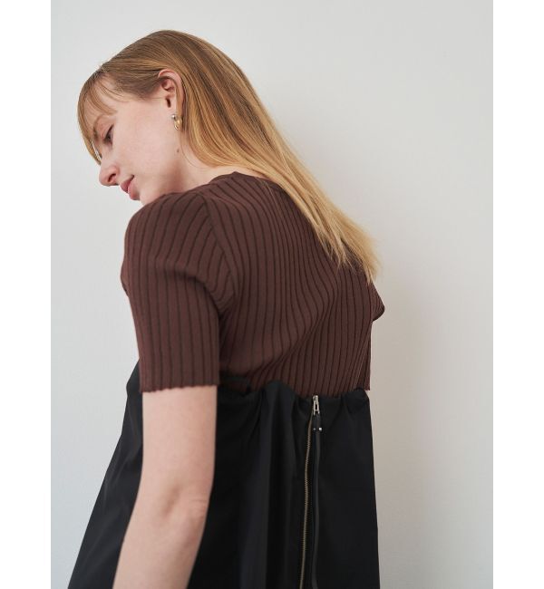 ELENDEEK「SEER STRIPE HALF SL KT」|ニット・セーター|