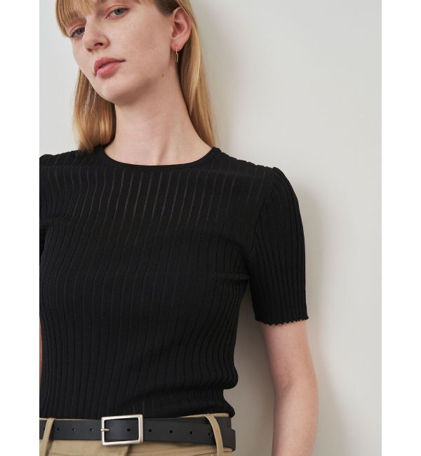 ELENDEEK「SEER STRIPE HALF SL KT」|ニット・セーター|