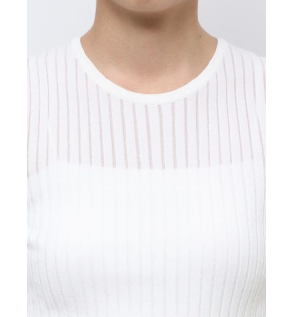 ELENDEEK「SEER STRIPE HALF SL KT」|ニット・セーター|