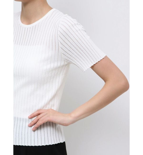 ELENDEEK「SEER STRIPE HALF SL KT」|ニット・セーター|