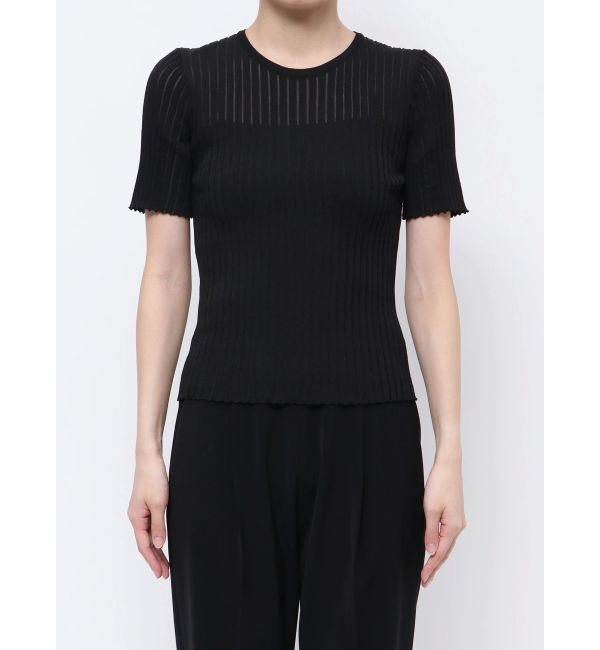 ELENDEEK「SEER STRIPE HALF SL KT」|ニット・セーター|