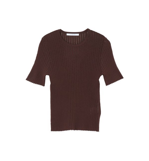 ELENDEEK「SEER STRIPE HALF SL KT」|ニット・セーター|