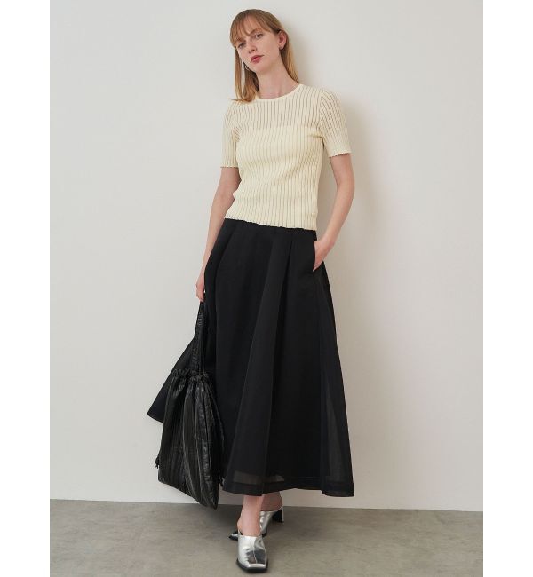 ELENDEEK「SEER STRIPE HALF SL KT」|ニット・セーター|