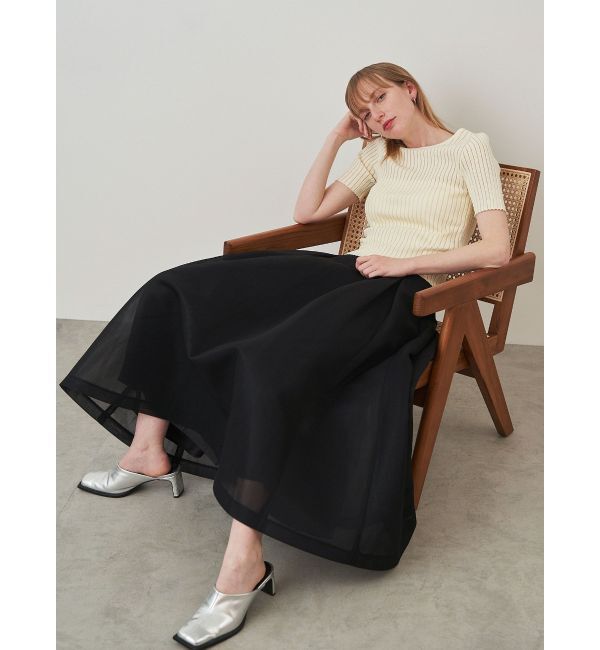 ELENDEEK「SEER STRIPE HALF SL KT」|ニット・セーター|