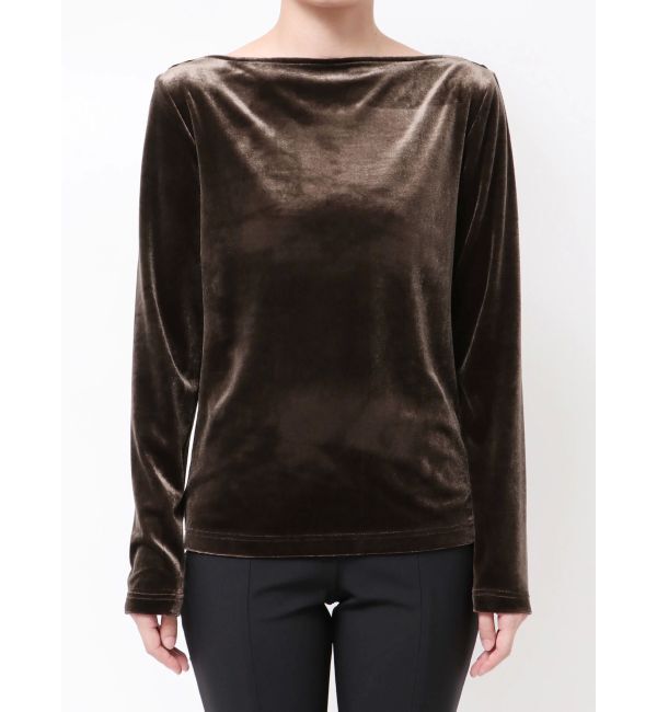 ELENDEEK「VELOUR DRAPE CS」|Tシャツ・カットソー|