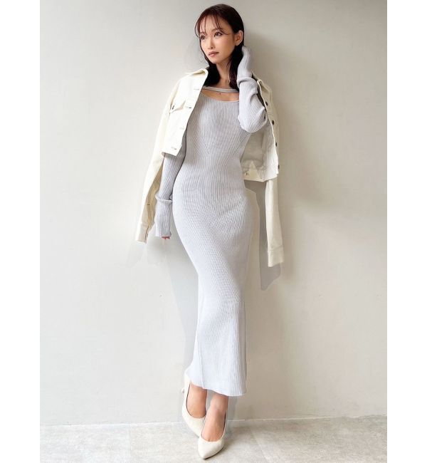 RESEXXY「ステッチデザインショートジャケット」|デニムジャケット|