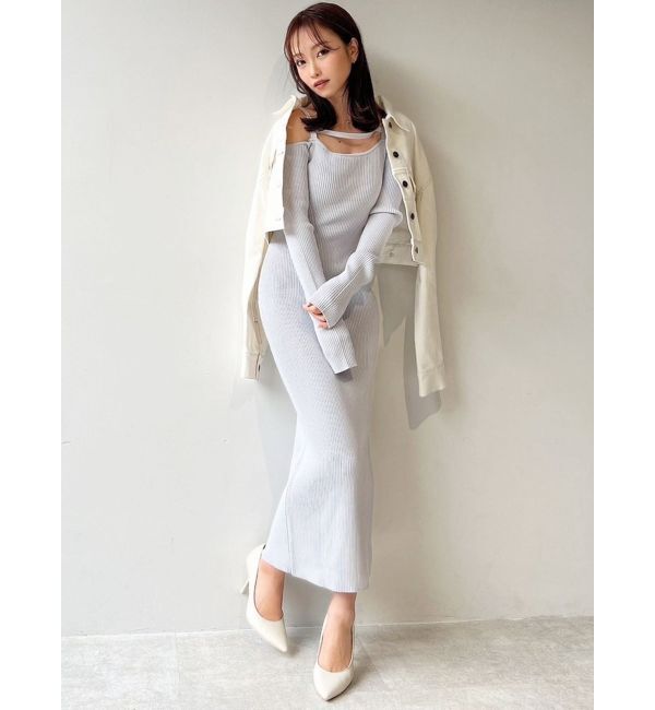 RESEXXY「ステッチデザインショートジャケット」|デニムジャケット|