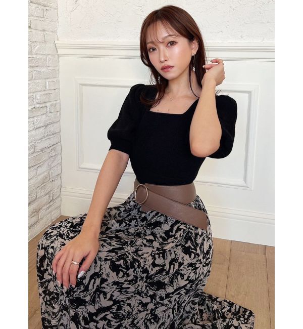 RESEXXY「サークルポイントアシメベルト」|ベルト|