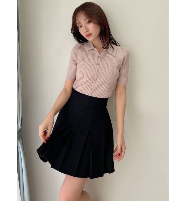RESEXXY「プリーツデザインミニスカート」|スカート|