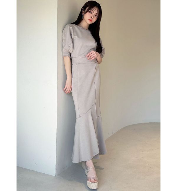 RESEXXY「ミニ裏毛マーメイドスカート【セットアップ着用可能】」|スカート|