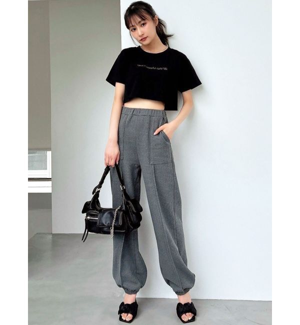 RESEXXY「ロゴ刺繍Tシャツ」|Tシャツ・カットソー|