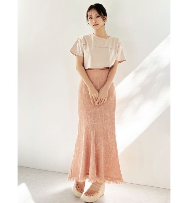 RESEXXY「ロゴ刺繍Tシャツ」|Tシャツ・カットソー|