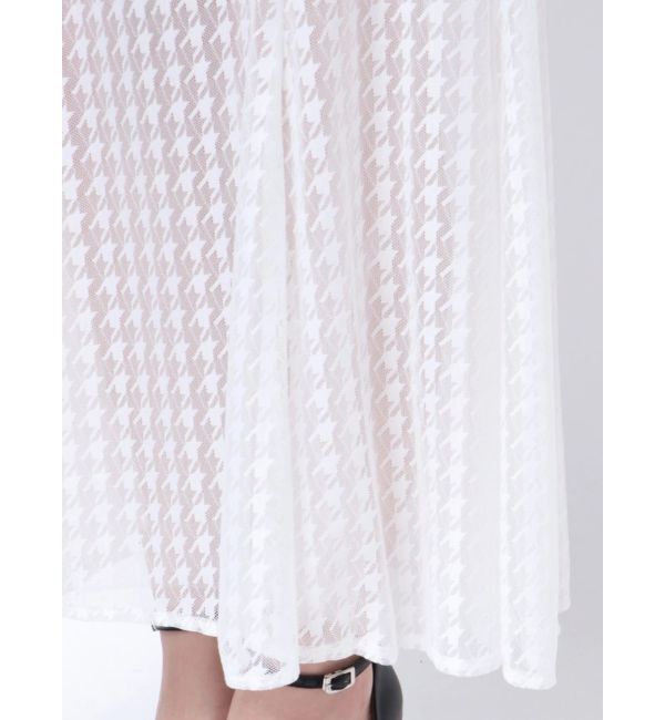 RESEXXY「ハウンドトゥースシアーマーメイドスカート」|スカート|