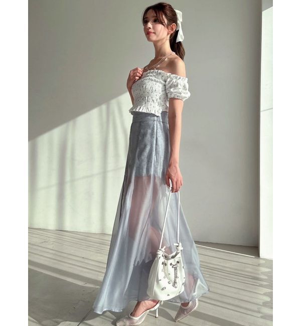 RESEXXY「ランダムビジューバッグ」|ハンドバッグ|