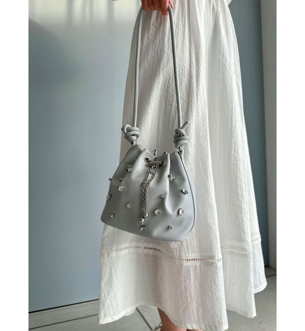 RESEXXY「ランダムビジューバッグ」|ハンドバッグ|