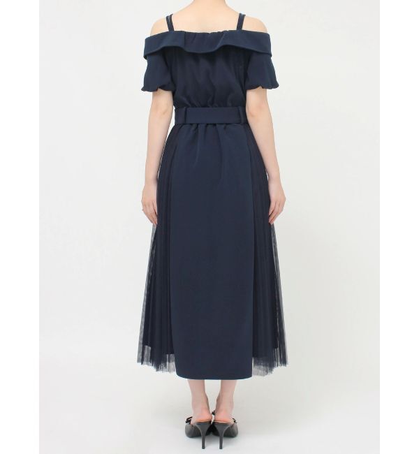 RESEXXY「オフショルプリーツワンピース」|ワンピース|